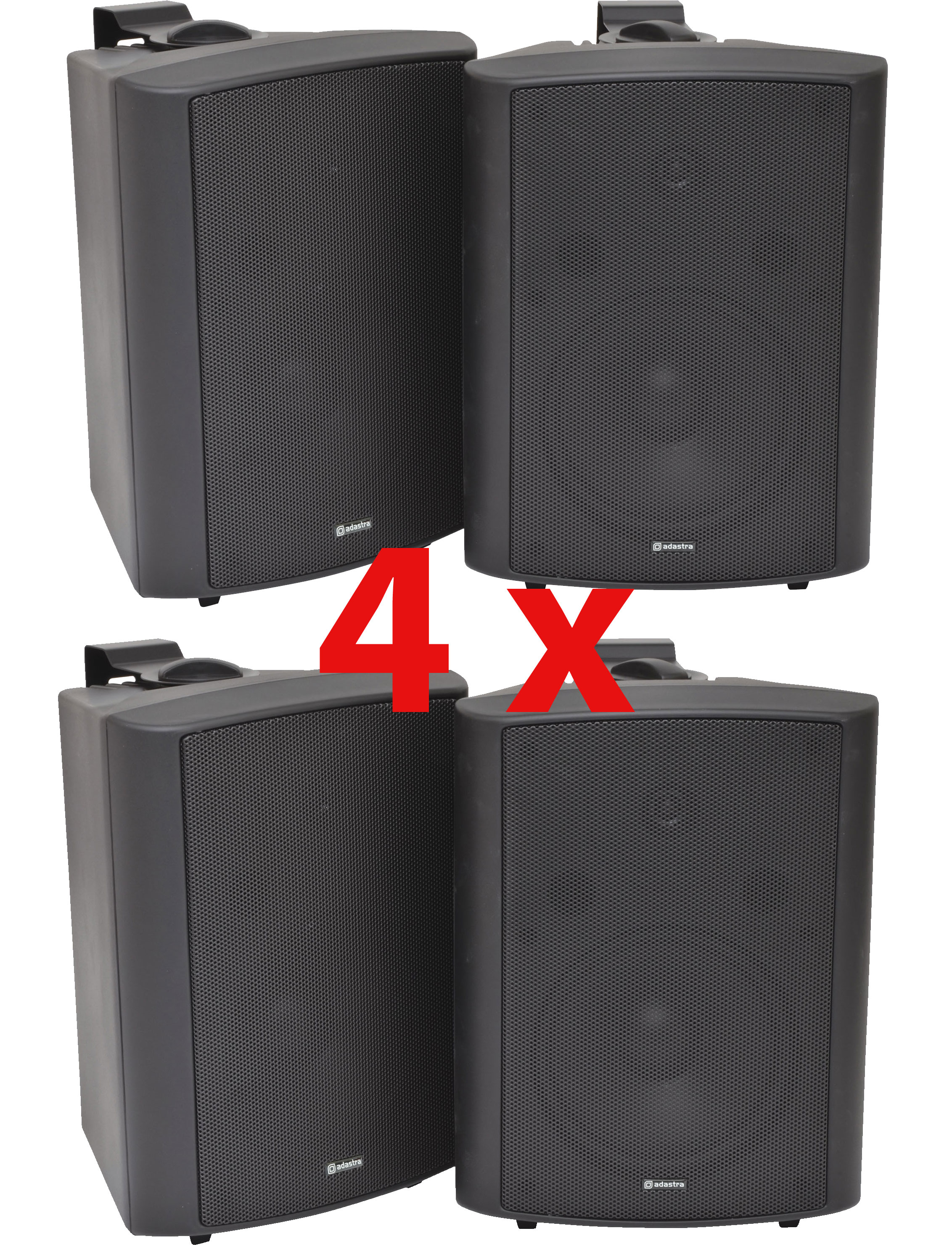 4x 180w bc8-B Stereo Surround Sound Speakers 2-Way 8in INC Brackets 100.911 B2