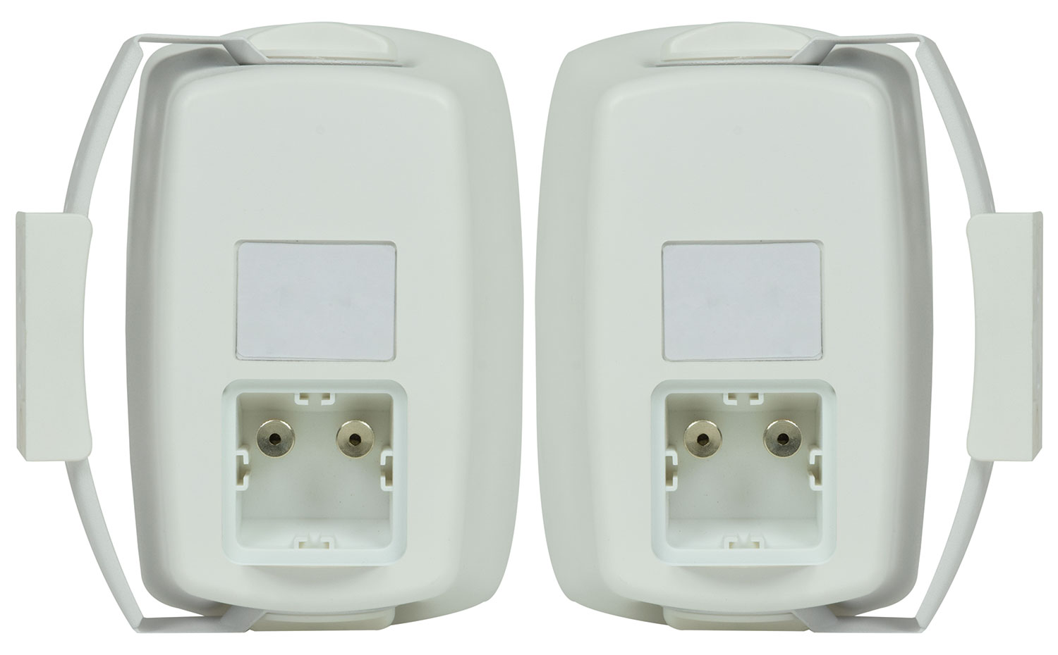 White 8 Ohm Wall Mount Speaker For Music Or Surround Sound,pair