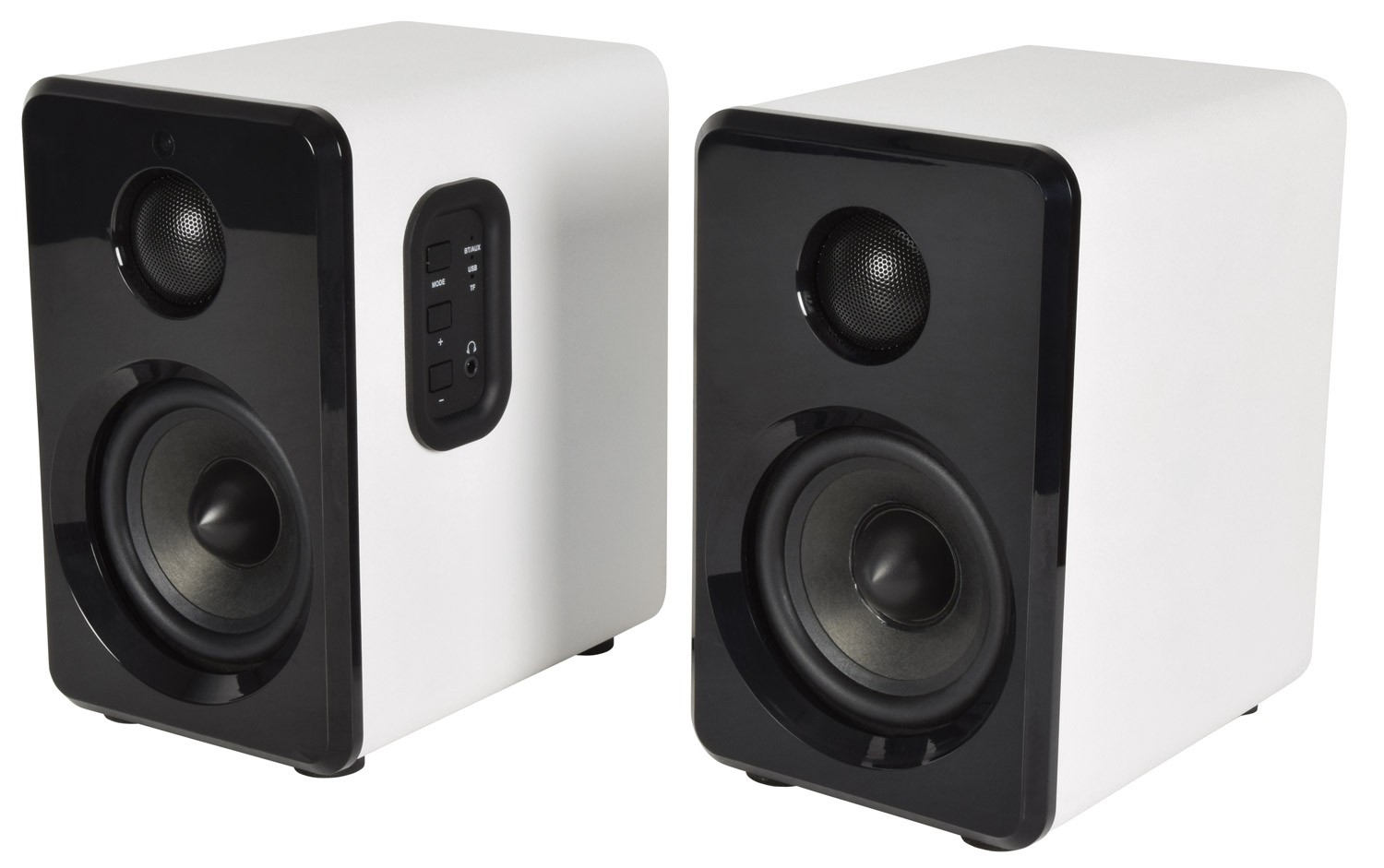 Avlink Abs35wht Active Bluetooth Bookshelf Speakers White