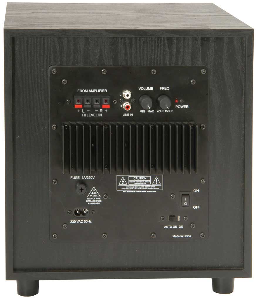 Surround Sound Home Cinema Sub Speaker  200w Hifi Active Subwoofer 170.190 B