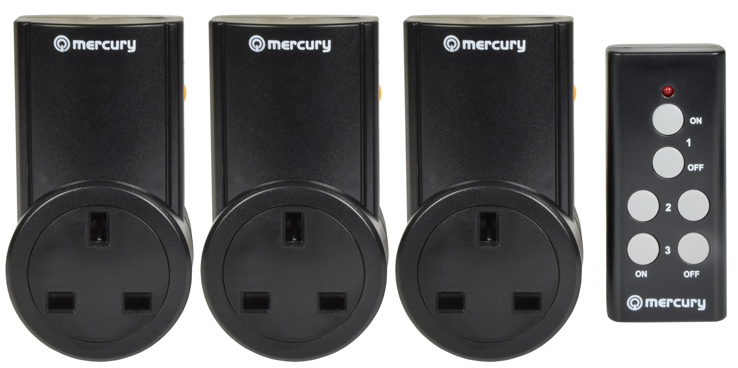 Remote Controlled Mains Sockets, Mercury Rc3