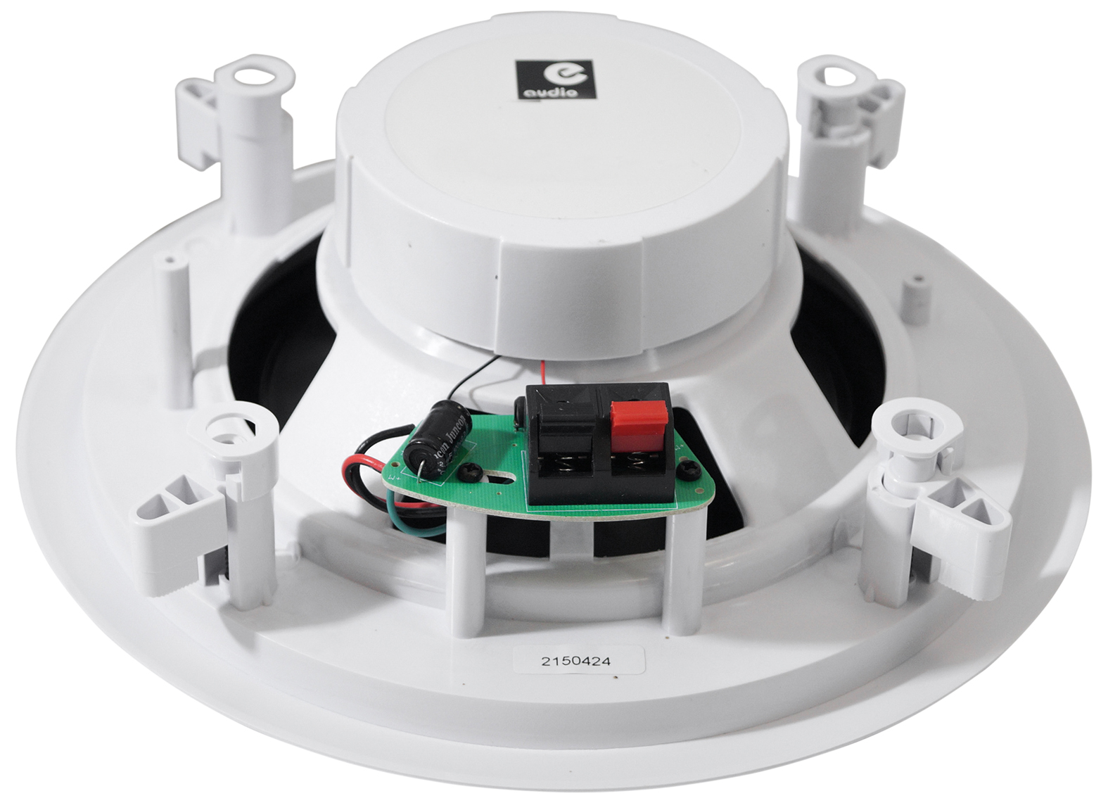 8" 180W High Powered Round Ceiling Speakers With Directable Tweeter  