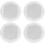 4x Adastra 35w 8ohm White Ceiling Speakers 5-inch Easy Fit,100.031B