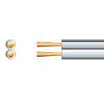 Avlink Fig8 Speaker Wire Cable lead White-Black Polarity 10m