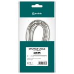 Avlink Fig8 Speaker Wire Cable lead White-Black Polarity 10m