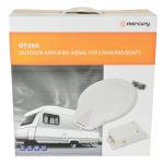 Mercury OT20A: Outdoor Amplified HDTV Aerial for Caravans