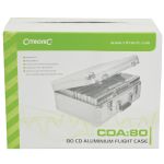 Citronic Cda:80, Aluminium Cd Flight Case 80 Cds
