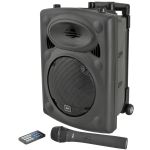 QTX QR8PABT 8inch Portable PA Speaker, Bluetooth & Wireless Microphone