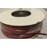 10A Red & Black Twin Core Power or Speaker Cable 100m Roll automotive wire 12v