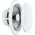 Ceiling Speakers 4x White 5 Inch 80w for Bathroom , 03-b402a