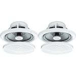 Ceiling Speakers 4x White 5 Inch 80w for Bathroom , 03-b402a