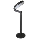 Luxform Lighting Montana Solar Post Light in Black