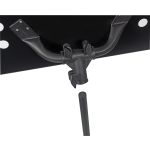 NJS Black Perforated Sheet Music Stand with Height  Angle Adjustment