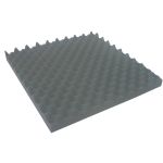 Grey Acoustic Foam Tile 50 x 50cm Sound Proofing for Studios
