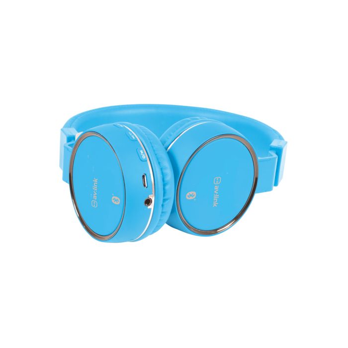 Avlink Pbh10-blu Wireless Bluetooth Headphones Blue
