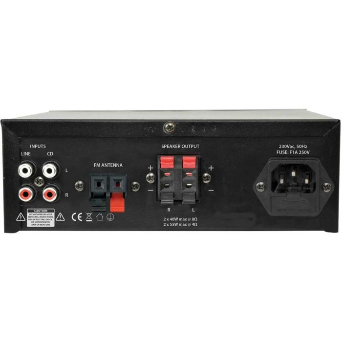 4 x Ceiling Speaker Cafe Restaurant Bluetooth Amplifier System Kit