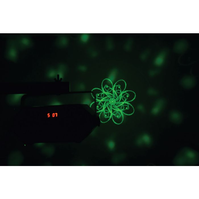 Qtx Tetra Led Moonflower + Wave + Strobe/uv + Laser Effect