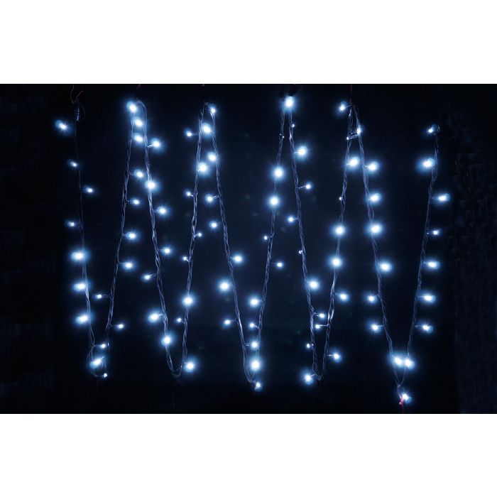 Lyyt Hd180c-wht 180 Led Outdoor String Light With Controller - White