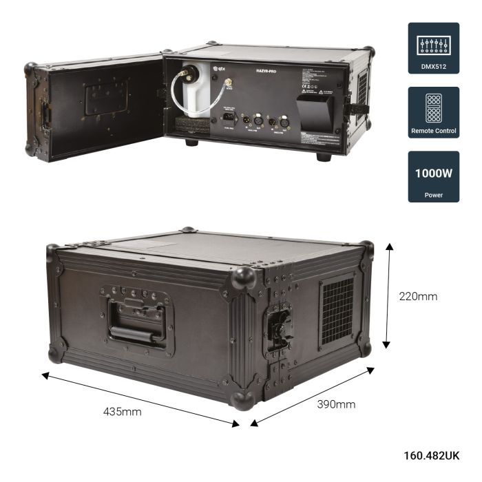 Qtx Hazyr-pro Haze Generator 1000w