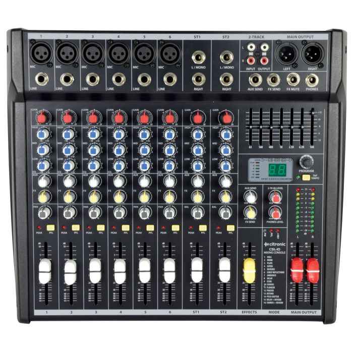 Citronic Csl-10 Mixing Console 10 Input