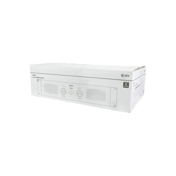 Qtx Q240 Power Amplifier 2 X 120w