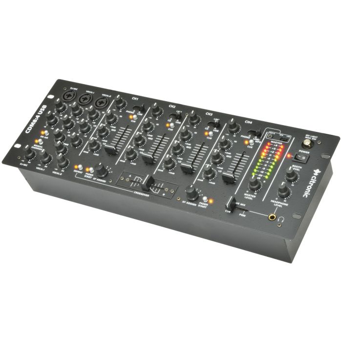 Citronic Cdm8:4 Usb 14 - Input 19" Rack Dj Mixer