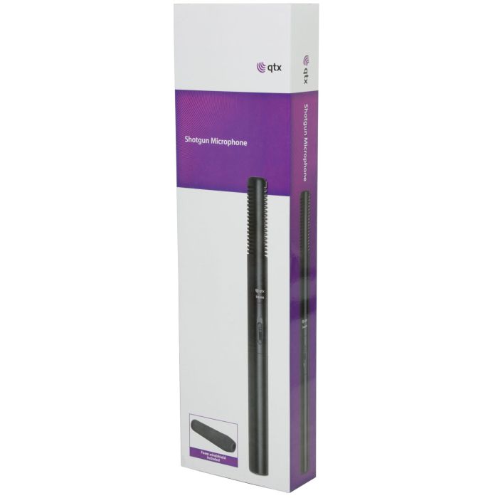Qtx Sg350 Long Shotgun Microphone