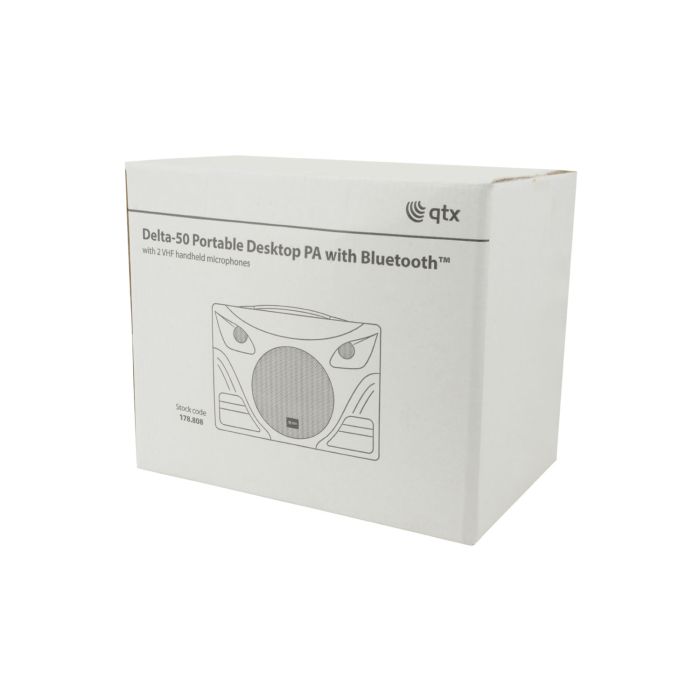 Qtx Delta-50 Portable PA System