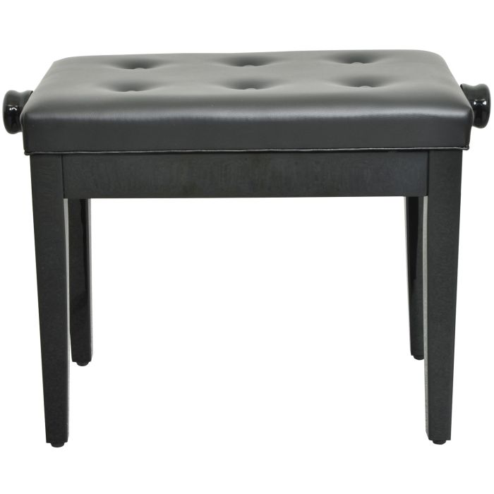 Chord Pb660h-bk Piano Bench - Black (without Compartment)