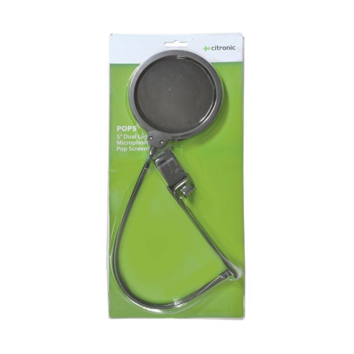 Citronic Pop5 Microphone Pop Screen Dual Layer 125mm