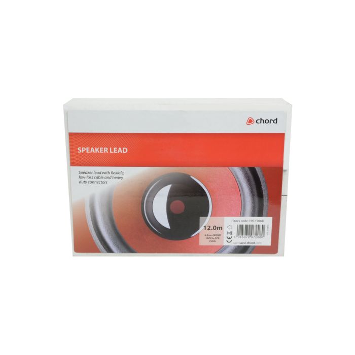 Chord Spk-j1200 Classic Speaker Lead Speaker Plug - Jack 12.0m