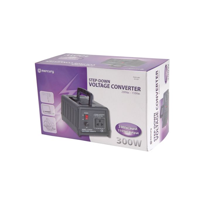 Mercury Sdvc-300 Step Down230 - 120vac Converter 300w
