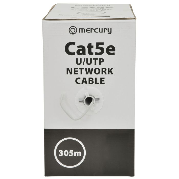 Mercury Cat5e U/utp Network Cable 305m Grey
