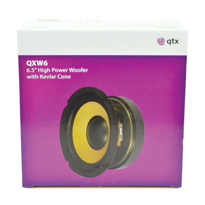 Qtx Qxw6 6.5" Woofer With Aramid Fibre Cone