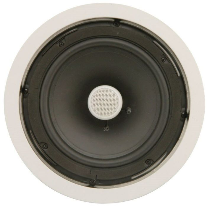 10x Ceiling Speaker With Directional Tweeter C8D 120w 8" Inch White