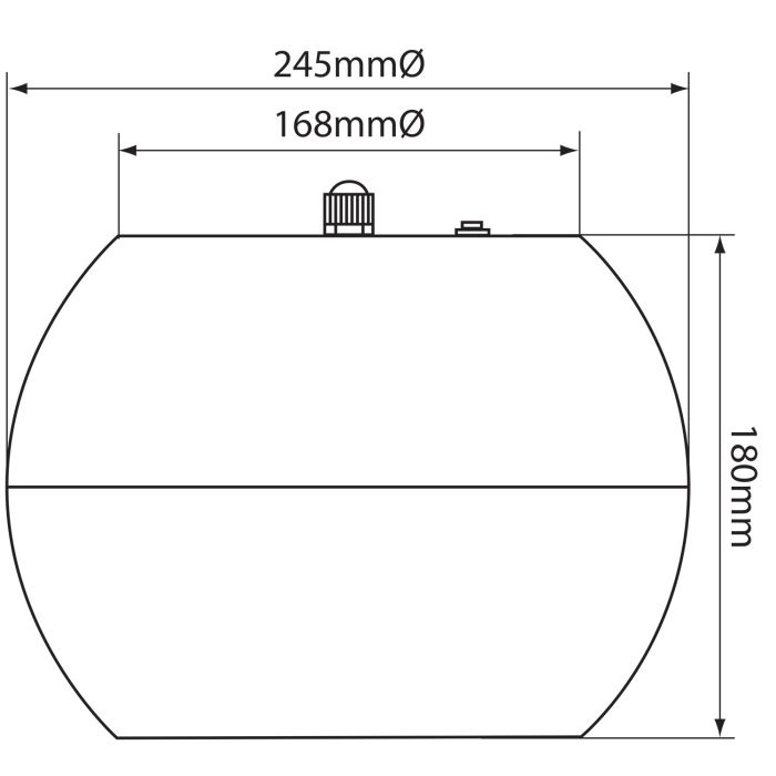 Adastra Ps50-b Pendant Speaker 12.5cm (5") - Black