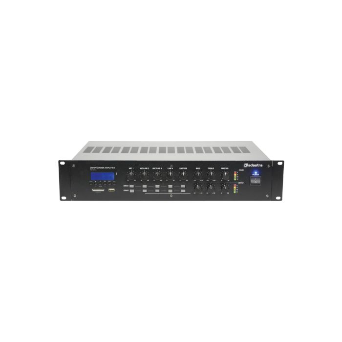 Adastra Rm1202 Mixer-amp 2 X 120w + Usb/sd/fm/bt