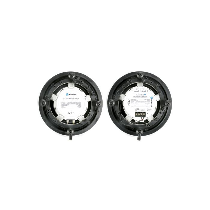 Adastra BCS65S, 6.5" Bluetooth Ceiling Speaker Pair - Wireless In-Ceiling Audio