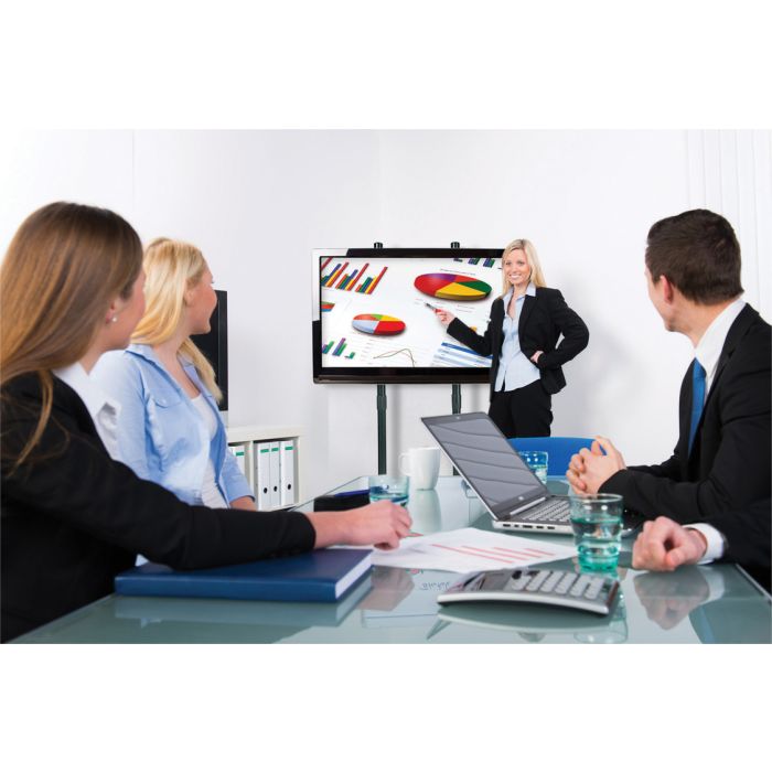 Mobile Floor Mounting Universal Flat Screen TV Bracket