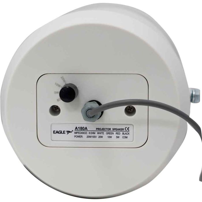 100v Line ,Weatherproof Outdoor Speaker with Bracket
