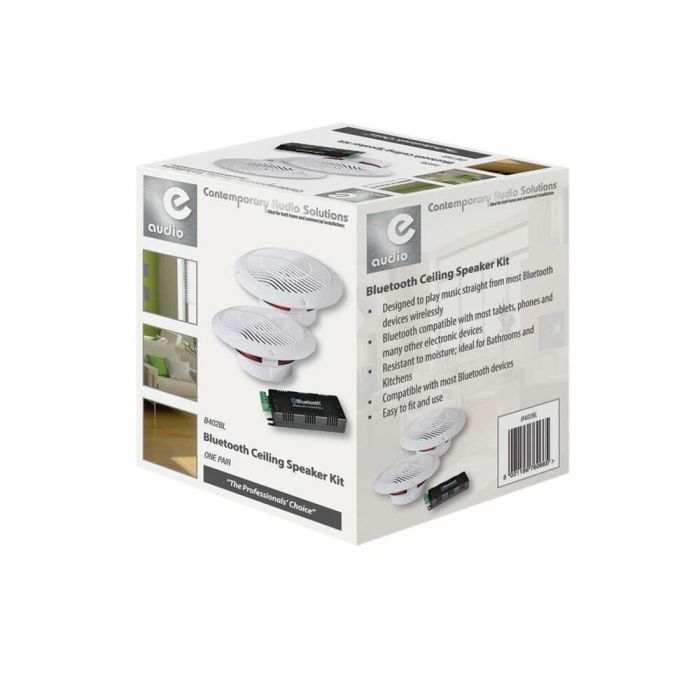 80w Bluetooth Bathroom Ceiling Speaker Kit | Wireless Audio