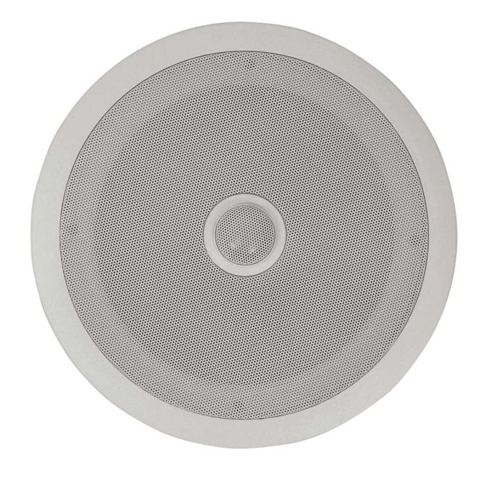 8" 180W High Powered Round Ceiling Speakers With Directable Tweeter