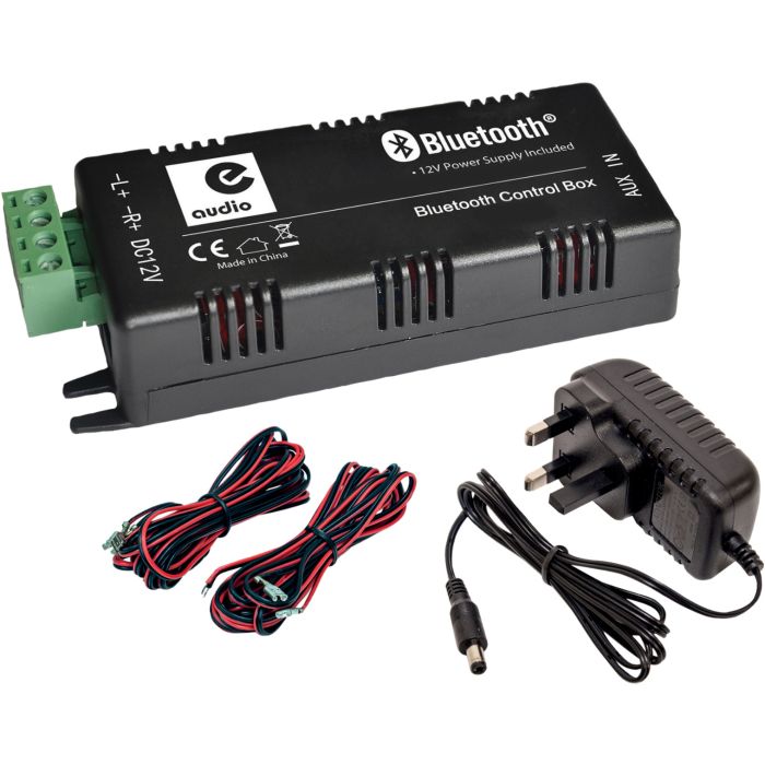 e-audio Bluetooth 4.0 Stereo Audio Amplifier 4 x 15W with Aux Input