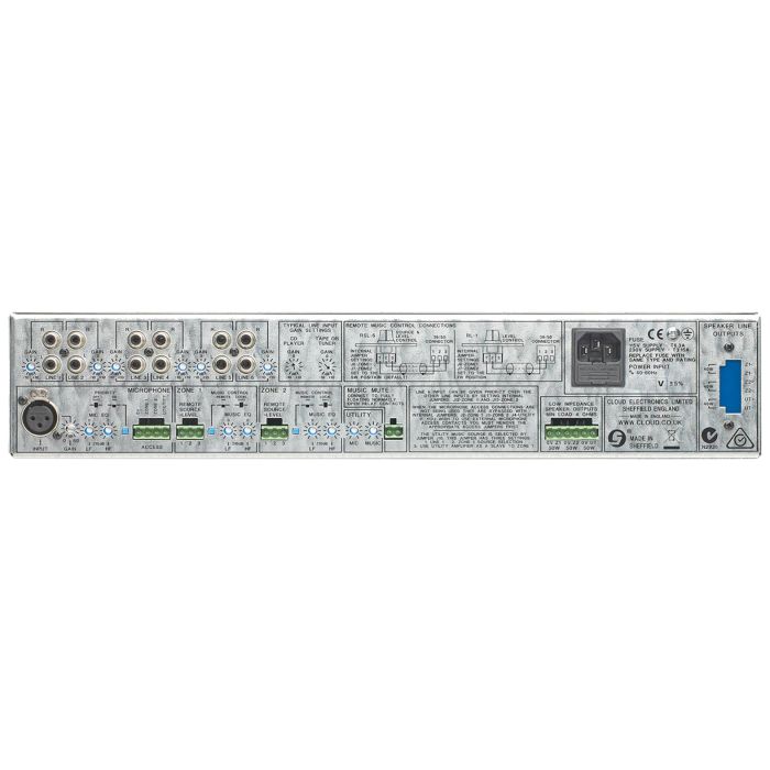 Cloud 36/50 2 Zone Mixer/Amplifier 3 x 50w
