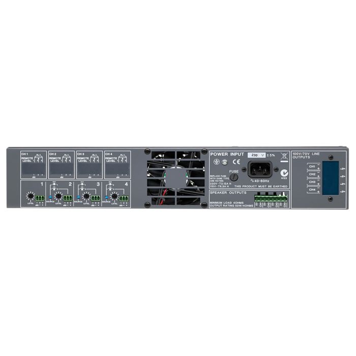Cloud CX-A450 4x50 W Multi Channel Amplifier