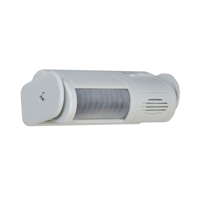 Portable PIR Alarm Using a PP3 Battery White