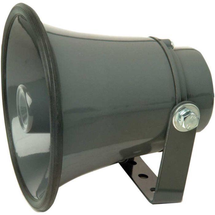 Aluminium 15W Horn Speaker With Adjustable Bracket