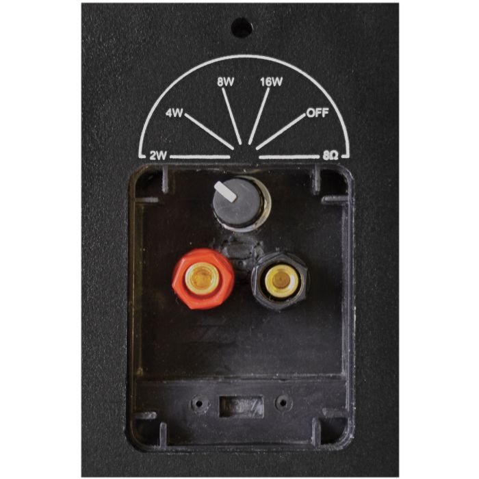 Eagle p602xha, Black 100v Line, 8ohm 16w Wall Speaker With Bracket