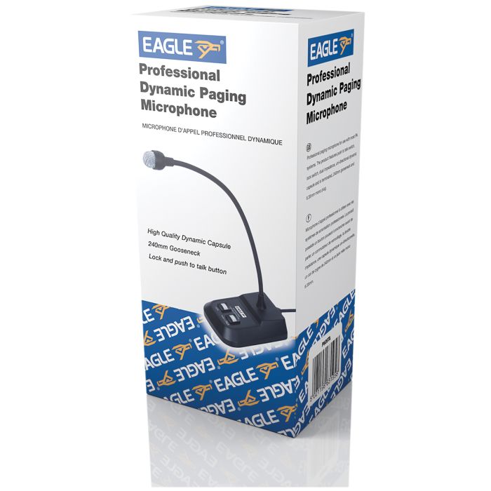 Eagle Professional Dynamic GooseneckPaging Microphone