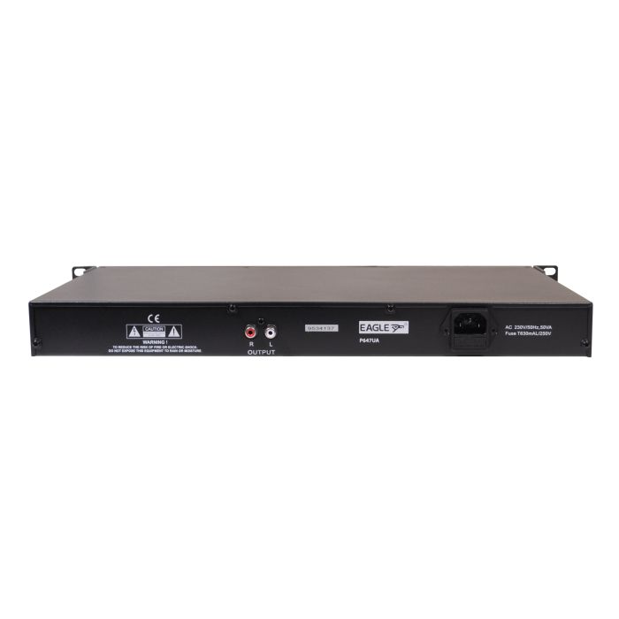 Eagle Cd/usb/sd Card Rack Mount Media Player